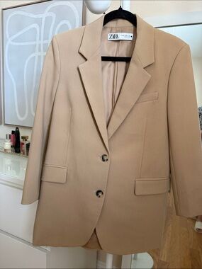 Zara Women's Camel Blazer